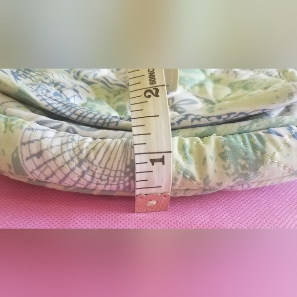 EUC Seashell Blue & Green Crossbody Bag - Picture 13 of 14